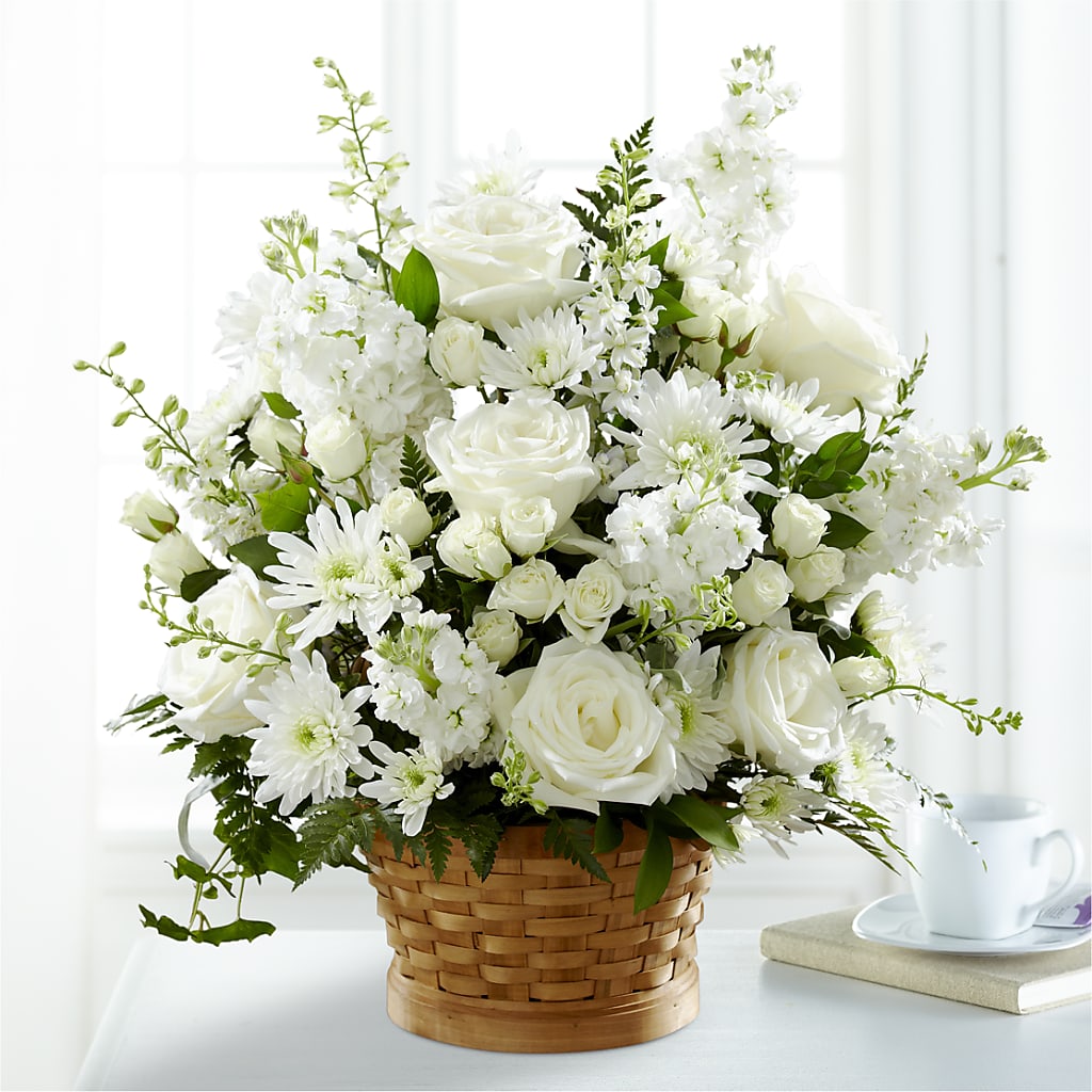 Heartfelt Condolences Arrangement –  Illusion Flower Shop, Houston TX