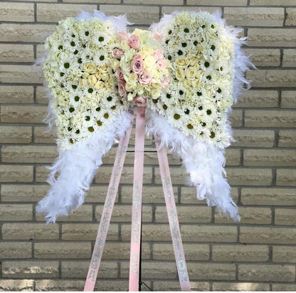 Angelic wings –  Illusion Flower Shop, Houston TX