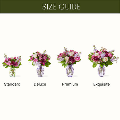 Amethyst Dreams Bouquet –  Illusion Flower Shop, Houston TX