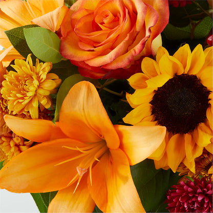 Grateful Centerpiece –  Illusion Flower Shop, Houston TX