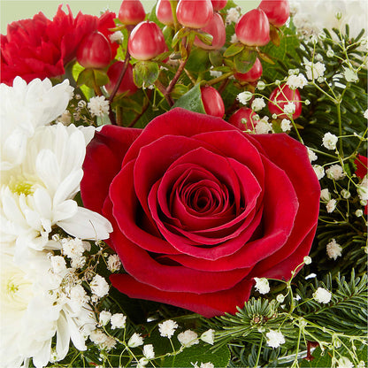 Chance of Flurries Bouquet –  Illusion Flower Shop, Houston TX