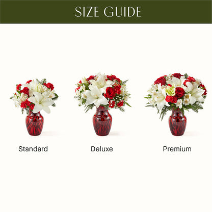 Holiday Season Bouquet –  Illusion Flower Shop, Houston TX