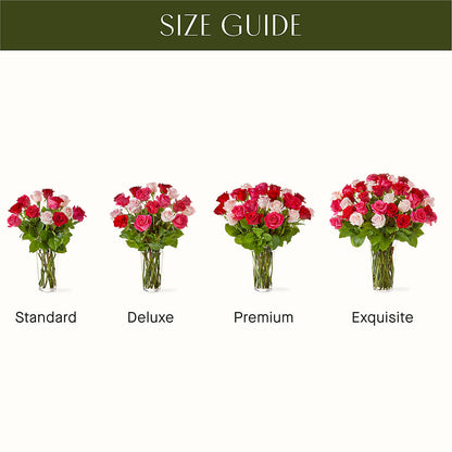 Charming Rose Bouquet –  Illusion Flower Shop, Houston TX
