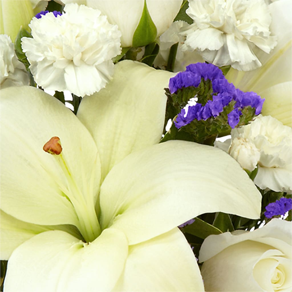 Sapphire Rush Bouquet –  Illusion Flower Shop, Houston TX