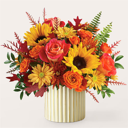 Fall Campfire Bouquet –  Illusion Flower Shop, Houston TX