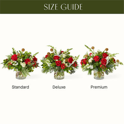 Deck the Halls Bouquet –  Illusion Flower Shop, Houston TX