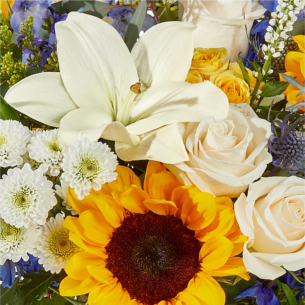 Wonderfully Sunny Bouquet –  Illusion Flower Shop, Houston TX