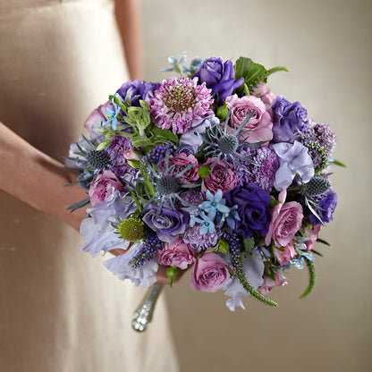 Lavender Garden Bouquet –  Illusion Flower Shop, Houston TX