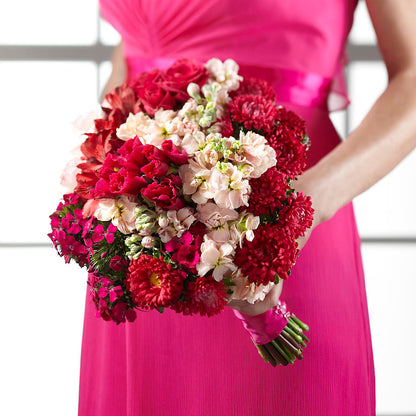 Pink Effervescence Bouquet –  Illusion Flower Shop, Houston TX