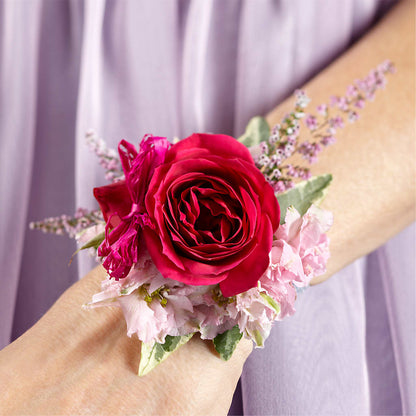 Rose Charm Corsage –  Illusion Flower Shop, Houston TX