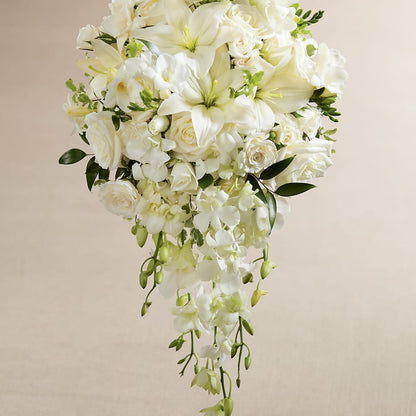 White Wonders Bouquet –  Illusion Flower Shop, Houston TX