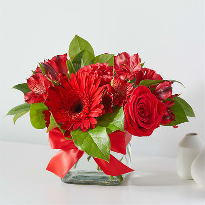 Red Hot Bouquet –  Illusion Flower Shop, Houston TX