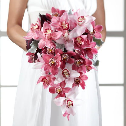 Pink Mink Bouquet –  Illusion Flower Shop, Houston TX