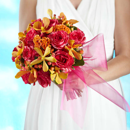 Brilliant Shades of Love Bouquet –  Illusion Flower Shop, Houston TX