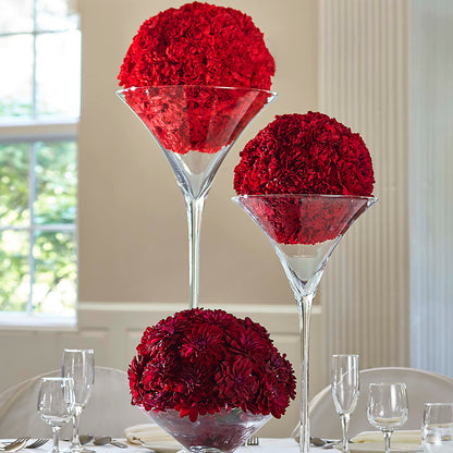 Our Special Vows Centerpiece –  Illusion Flower Shop, Houston TX